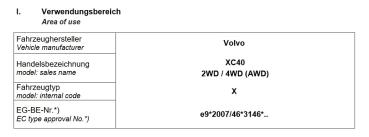 für Volvo C40 MAD Zusatzfedern Höherlegungsfedern 20mm Verstärkung HA HV-202435