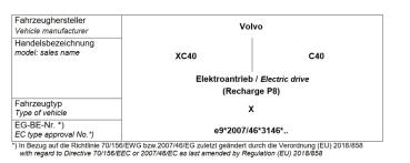 für Volvo C40 MAD Zusatzfedern Höherlegungsfedern 20mm Verstärkung HA HV-202435