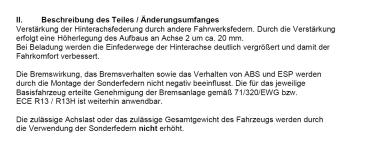 für SsangYong Rexton YK Y400 MAD verstärkte Höherlegungsfedern 20mm Verstärkung HA HV