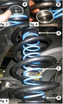Renault Kadjar RFE HA HL MAD Zusatzfedern zur Verstärkung der Serienfedern HA