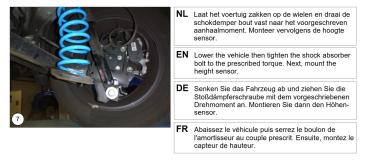Für Nissan Qashqai III J12 2WD MAD verstärkte Federn Höherlegungsfedern 20mm HA