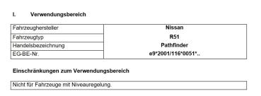 Preview: für Nissan Pathfinder R51 MAD Zusatzfedern Höherlegungsfedern Verstärkung HV-314265