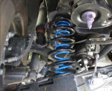 für Toyota RAV4 A5 MAD Zusatzfedern Verstärkung der Serienfeder Höherlegung 20mm