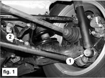 für Toyota RAV4 II A2 MAD verstärkte Höherlegungsfedern 20mm Verstärkung HA HV-364498