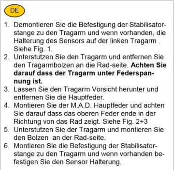 für Toyota RAV4 IV A4 XA4 MAD verstärkte Höherlegungsfedern 25mm Verstärkung HA HV-364568