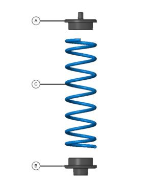 für Sorento IV MQ4 MAD Zusatzfedern Verstärkung der Serienfeder Höherlegung HA