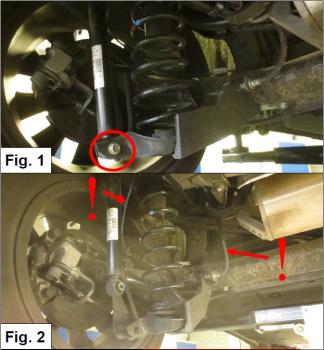 für Honda Civic Tourer FK MAD verstärkte Höherlegungsfedern ca. 20mm Verstärkung Hinterachse