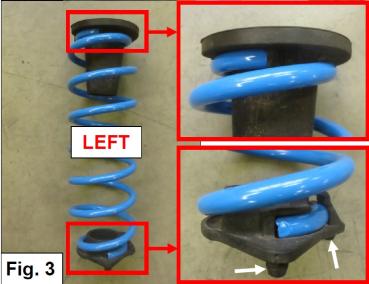 für Honda Civic Tourer FK MAD verstärkte Höherlegungsfedern ca. 20mm Verstärkung Hinterachse