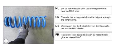 für Hyundai Tucson NX4 MAD Verstärkte Federn Höherlegungsfedern 15mm HA V-491108