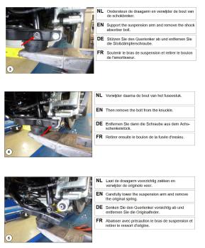 für Kia Niro II SG2 Hybrid Elektro MAD Zusatzfedern Höherlegungsfedern 15mm HA HV-491115