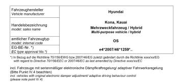 Für Kia Ceed SW CD MAD Höherlegungsfedern 15-20mm verstärkte Federn HA HV-493178