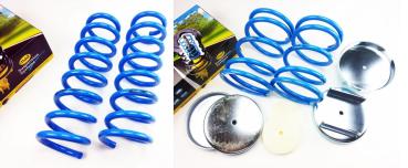 Preview: für Nissan Interstar X62 FWD MAD Höherlegungsfedern Zusatzfedern Verstärkt VA HA Set