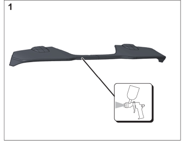 Irmscher Bodykit S Frontspoilerlippe Dachspoiler für Transit und Tourneo Custom