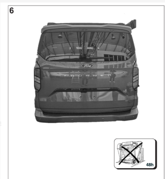 Irmscher Dachspoiler für Transit und Tourneo Custom V710 inkl. Nugget