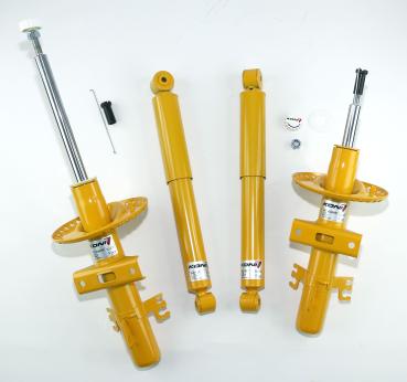 4x KONI-ADJUST-SENSITIV-SHORT Stoßdämpfer für VW T5 T6 härteverstellbar gekürzt