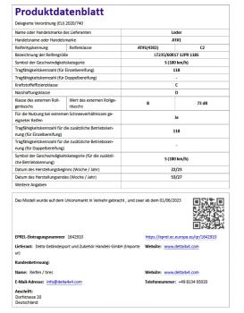 für Master III Radsatz Delta 4x4 Klassik B Felge 8x17 Loder 235/60 Reifen