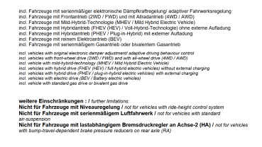 für Passat B9 MAD Höherlegungsfedern Zusatzfedern Verstärkungsfedern Hinterachse HV-199525