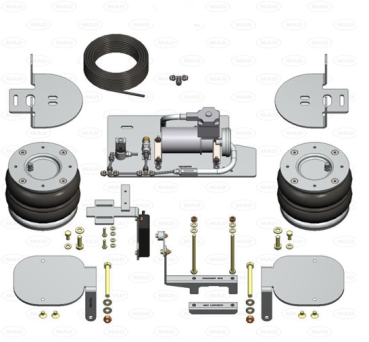 MAD Zusatzluftfeder SmartAir Luftfederung HA für Interstar XDD FWD