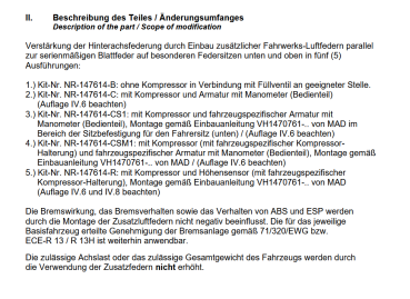 MAD Zusatzluftfeder SmartAir Luftfederung HA für Interstar XDD FWD
