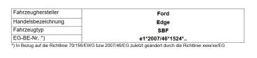 für Ford S-Max II WA6 CJ MAD Zusatzluftfedern Polybalg Luftfederung Hinterachse NR-067096