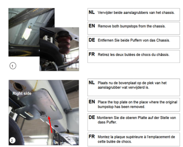 für Ford Transit V VI Pritsche MAD Zusatzluftfeder Basis HA Frontantrieb NR-067104-B