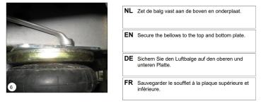 für Transit VII V363 RWD MAD Zusatzluftfeder Luftfederung Basis NR-067514-B HA