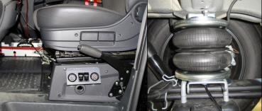 Für Ducato 250 290 MAD Zusatzluftfeder Komfort Sitz Luftfederung + Kompressor HA