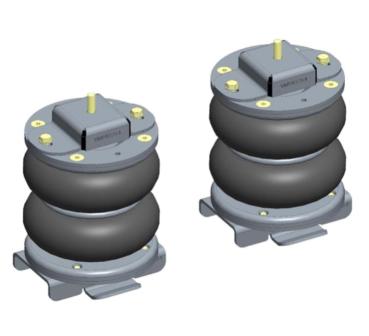 Wohnmobil auf Jumper 250 290 Basis MAD Komfort Luftfederung + Kompressor Set HA