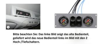 Allterrain Set Komfort für Crafter MAD Höherlegungsfedern Luftfedern Bluster Felgen schwarz poliert