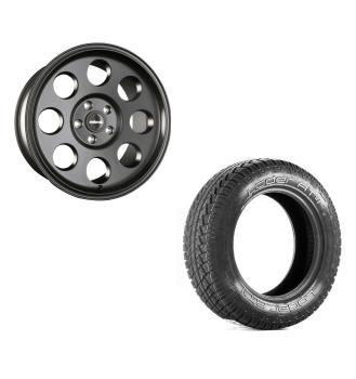 für Master III Radsatz Delta 4x4 Klassik Felge 8x17 Loder 235/60 Reifen