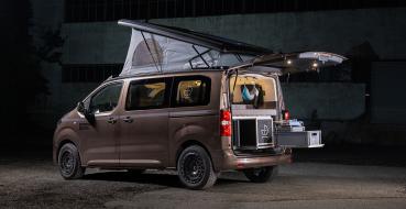 Höherlegungsfahrwerk für Peugeot Expert Traveller 40mm Twin-Monotube Projekt Eibach Höherlegungsfedern Koni HA Dämpfer