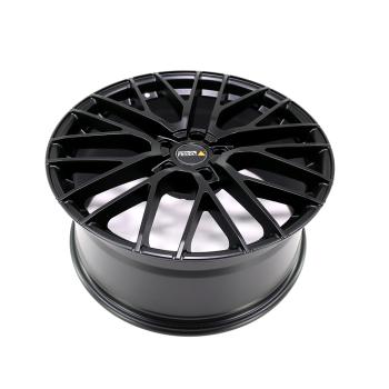 Twin Monotube Felge 20.2 seidenmatt schwarz für VW T5 T6 T6.1 9x20 ET42 leicht konkav