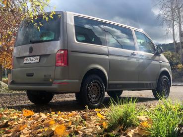 Twin Monotube AT1 Felge für T5 T6 T6.1 in terra 17 Zoll 8x17 mit Anfahrschutzring