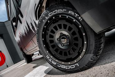Loder 255/55 R18 Twin Monotube AT1 Felge für Jumper 5x130 Komplettrad