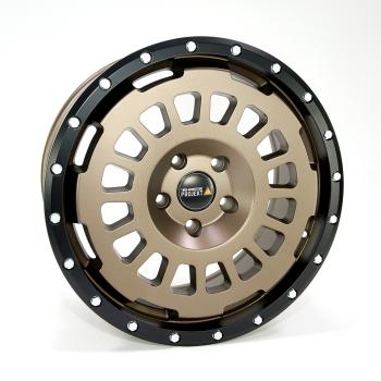 Loder 255/55 R18 Twin Monotube AT1 Felge in terra für Jumper 5x130 Komplettrad