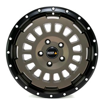 Loder 255/55 R18 Twin Monotube AT1 Felge in terra für Jumper 5x118 Komplettrad