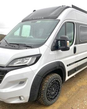 Twin Monotube AT1 Felge für Capron C 8,5x18 18 Zoll 5x130 mit Anfahrschutzring