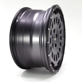 Loder 255/55 R18 Twin Monotube AT1 Felge in stone für Ducato 5x118 Komplettrad