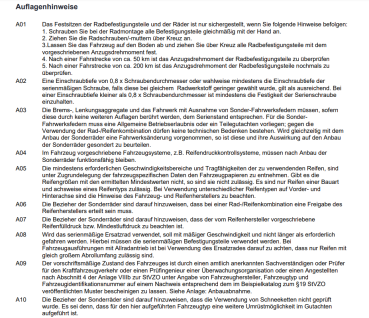 Twin Monotube AT1 Felge in stone für T5 T6 T61 18 Zoll 8,5x18 mit Anfahrschutzring schwarz