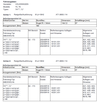 Twin Monotube AT1 Felge in stone für T5 T6 T61 18 Zoll 8,5x18 mit Anfahrschutzring schwarz