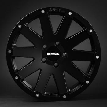 für Movano Delta 4x4 Hamna Felge 8,5x17 ET40 17 Zoll 5x130 schwarz auch Camper Wohnmobil