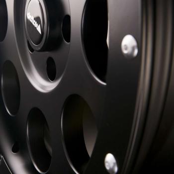 für Jumper Delta 4x4 Klassik B Felge 8x17 ET60 17 Zoll 5x118 schwarz auch Camper Wohnmobil