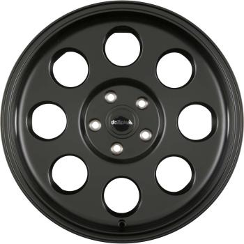 Preview: für Proace Max Delta 4x4 Klassik Felge 8x17 ET45 17 Zoll 5x130 schwarz auch Camper Wohnmobil