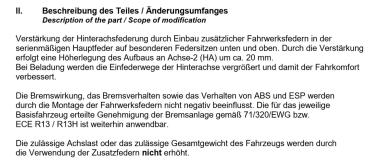 für Peugeot 308 III inkl. SW MAD Zusatzfedern Höherlegungsfedern ca. 20mm HA HV-133505