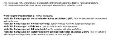 für Toyota Auris E18 MAD Zusatzfedern Verstärkungsfedern Höherlegungsfedern HA HV-360345