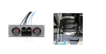 Preview: Für Amarok MAD Zusatzluftfeder Luftfeder 6 Zoll + Kompressor Luftfederung HA NR-197194-C