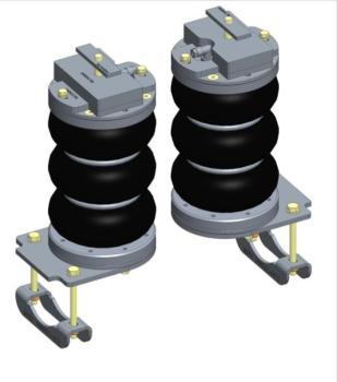 Preview: Für Amarok MAD Zusatzluftfeder 6 Zoll Basic Hinterachse Luftfederung NR-197194-B