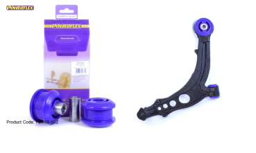 Powerflex PU Buchsen Fiat Punto II Querlenker Lager hinten VA PFF16-60