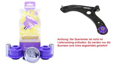 Powerflex PU Buchsen Querlenker Lager hinten VA für Honda Jazz GK5
