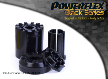 Powerflex PU Buchsen Motorlager unten VA für VW Caddy II PFF85-280